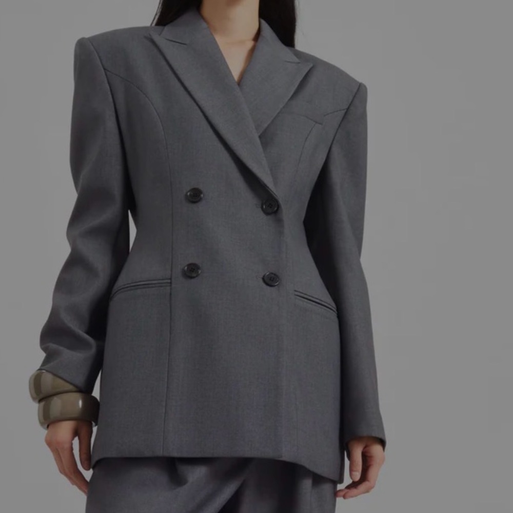 The Frankie Shop, Cinch Waist Blazer
